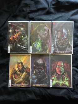 DC Justice League Odyssey (2019) 9 10 11 13 15 16 Lucio Parrillo Variant Set NM+