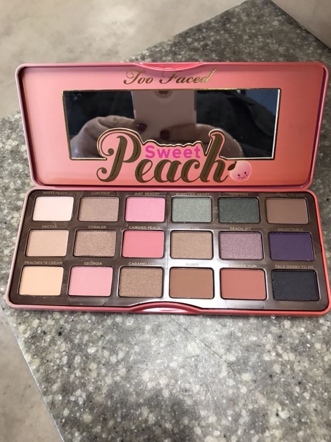 New peach pallet