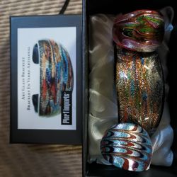 Glass Bracelet And Rings