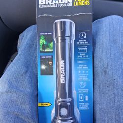 New Braun 7000 Lumen Rechargeable Flashlight 