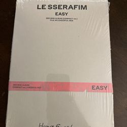 LE SSERAFIM 3RD MINI ALBUM EASY HONG EUNCHAE VER