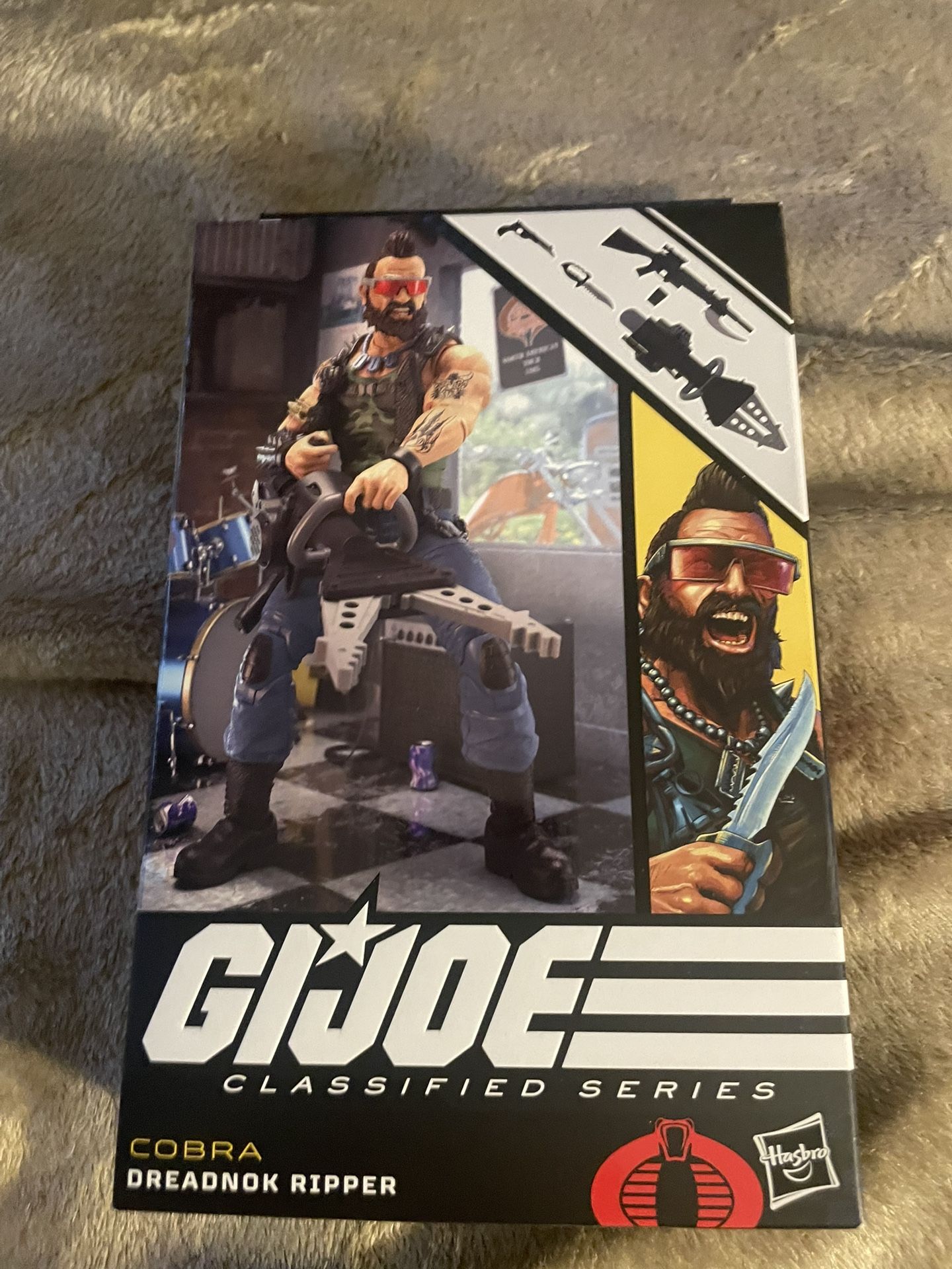 Hasbro G.I. Joe Classified Cobra Dreadnok Ripper 6" Action Figure #102 New