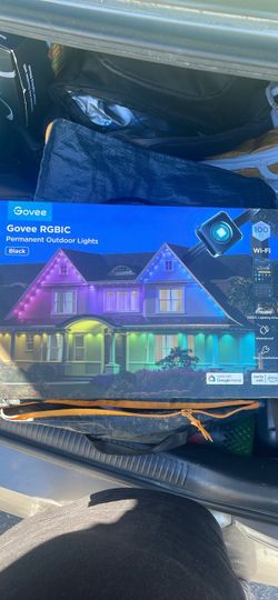 Govee RGBIC Permanent Outdoor Lights 100ft Black