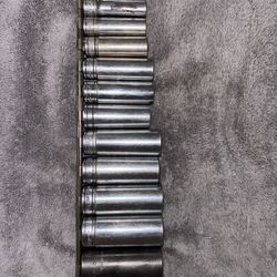 Snap-On Standard Deep Socket Set