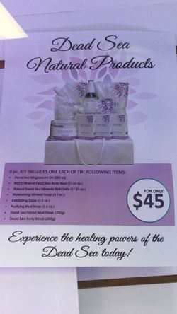 Dead Sea Natural Products 8 pc. Gift Set