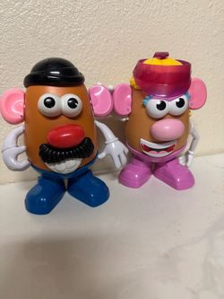 figuras clásicas de Mr. Potato Head y Mrs. Potato Head