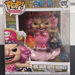 NEW Large One Piece Exclusive Funko Pop Big Mom with Homies just $10