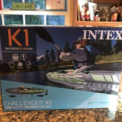 Intex Challenger K1 Kayak BRAND NEW