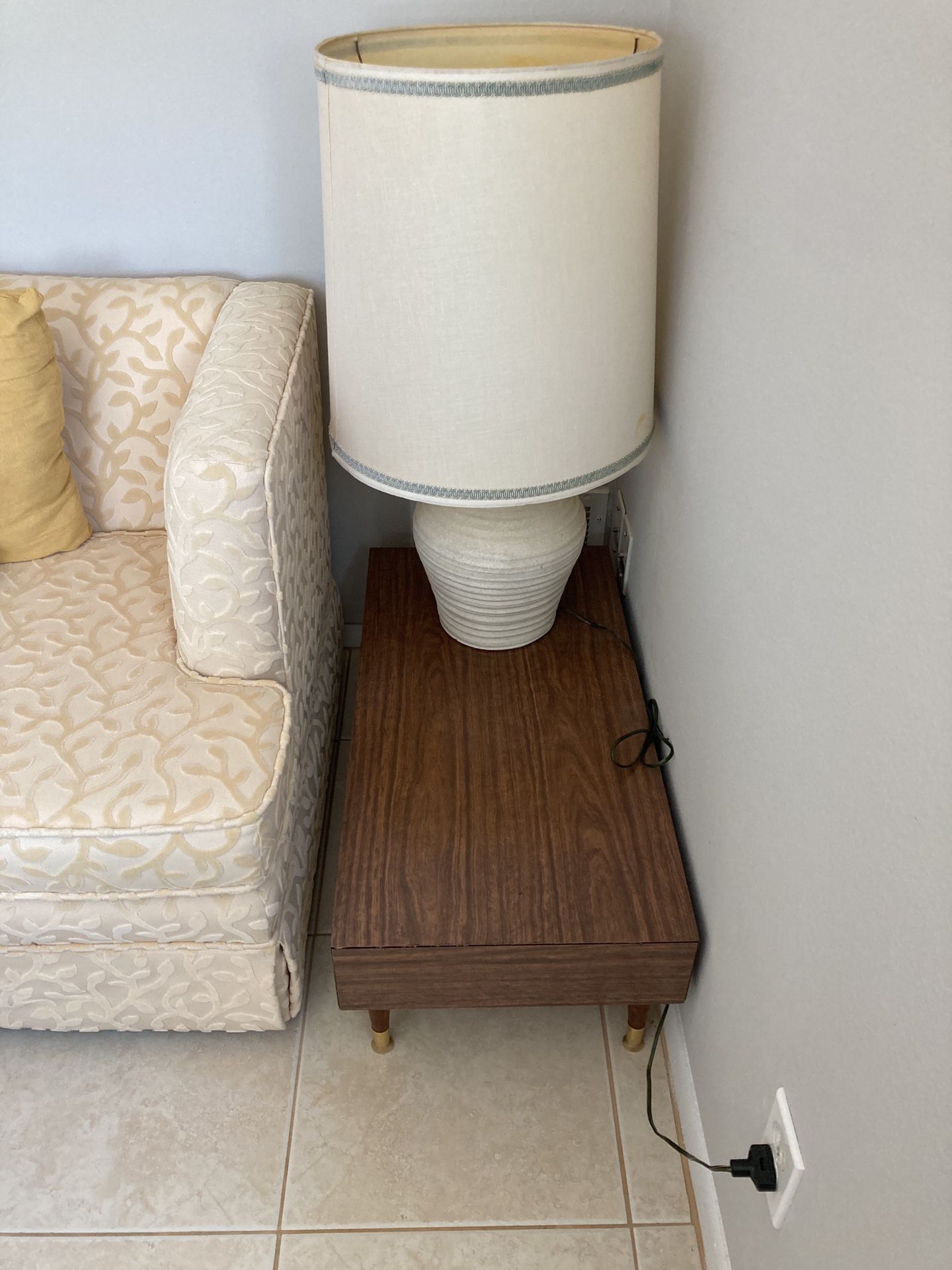 two Mid-Century Modern End Tables