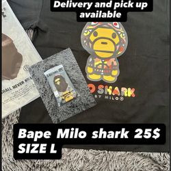 Baby Milo shark bape shirt lmk Los Angeles