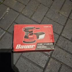 BAUER 2.8 Amp, 5 in. Random Orbit Palm Sander