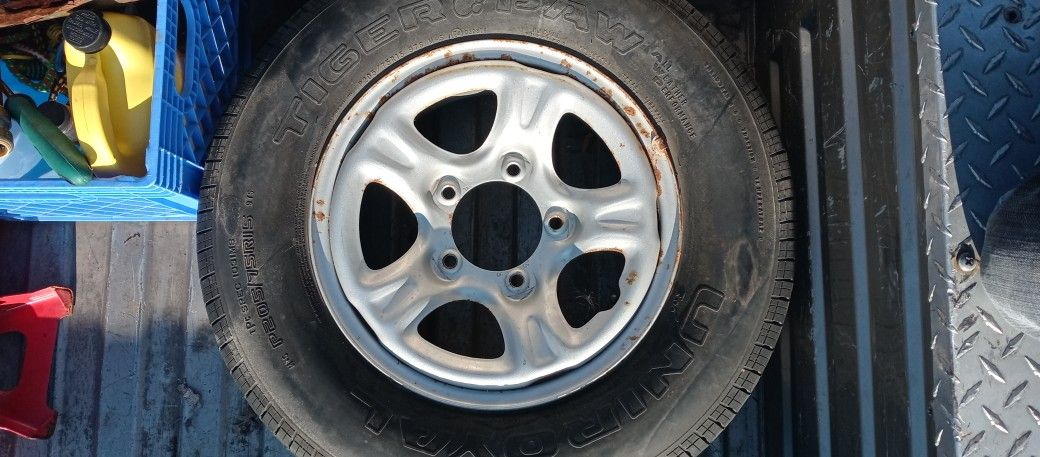 Truck Tire And Rim $50