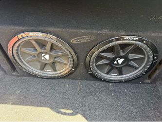 12 inch kickers subs pair ( 2 )