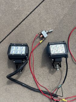 LED 4 inch off-road lights two of them