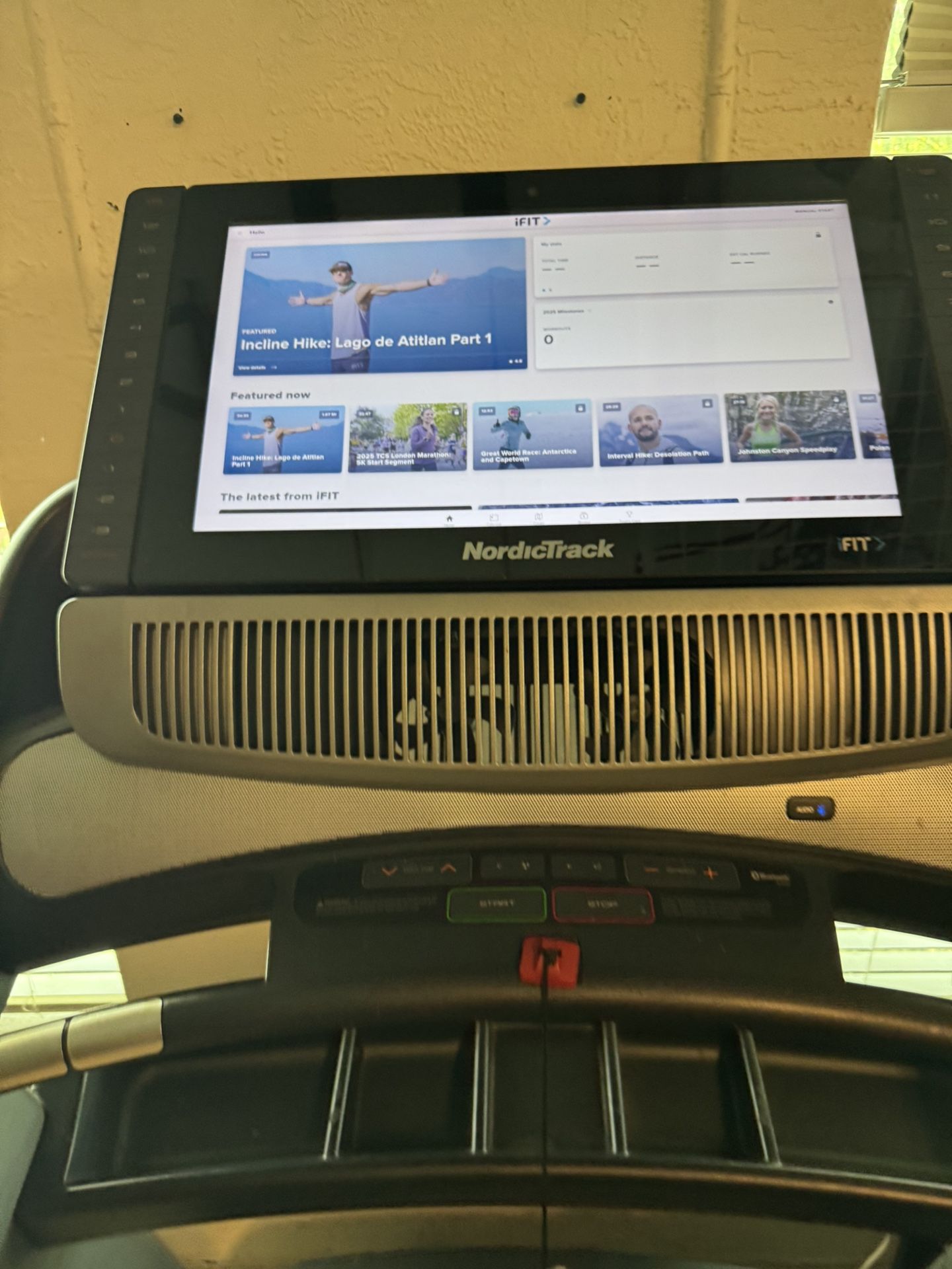 NordicTrack Commercial Series 22 HD Touchscreen Display Treadmill 2950 Model With IFIT
