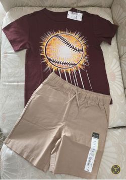 Boy's Short And Tee Set Size 4T 