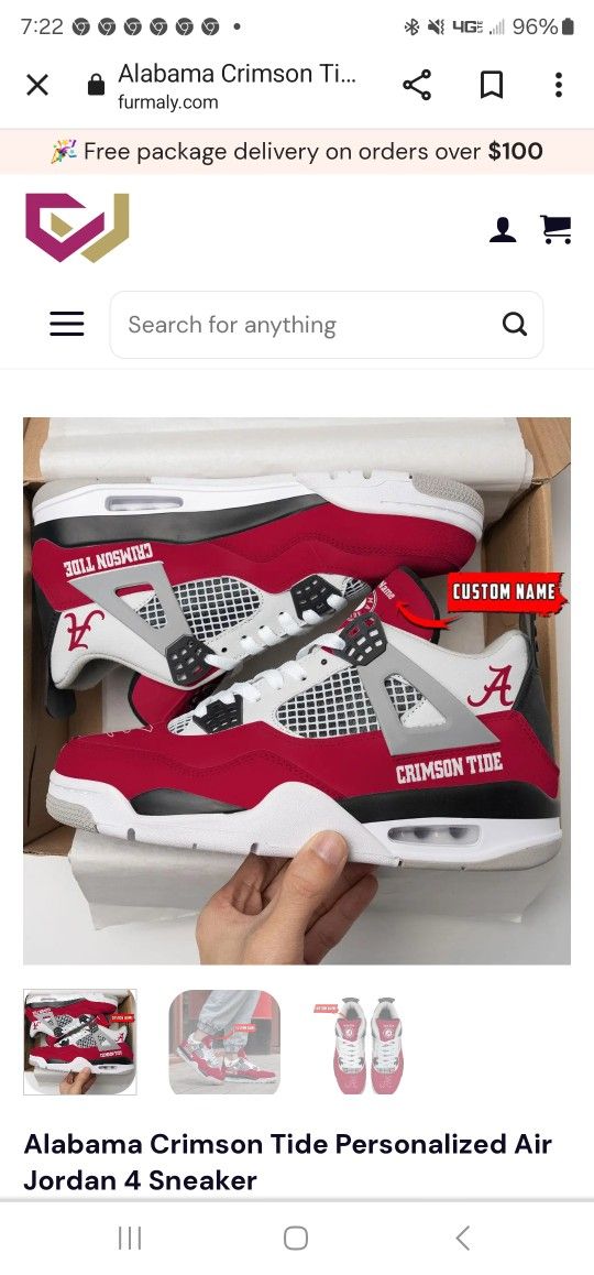 Alabama Size 3