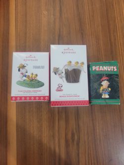 Peanuts Snoopy Christmas Ornaments