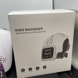 KNEE MASSAGER WIRELESS CORDLESS INFRARED HEAT / VIBRATION NEW