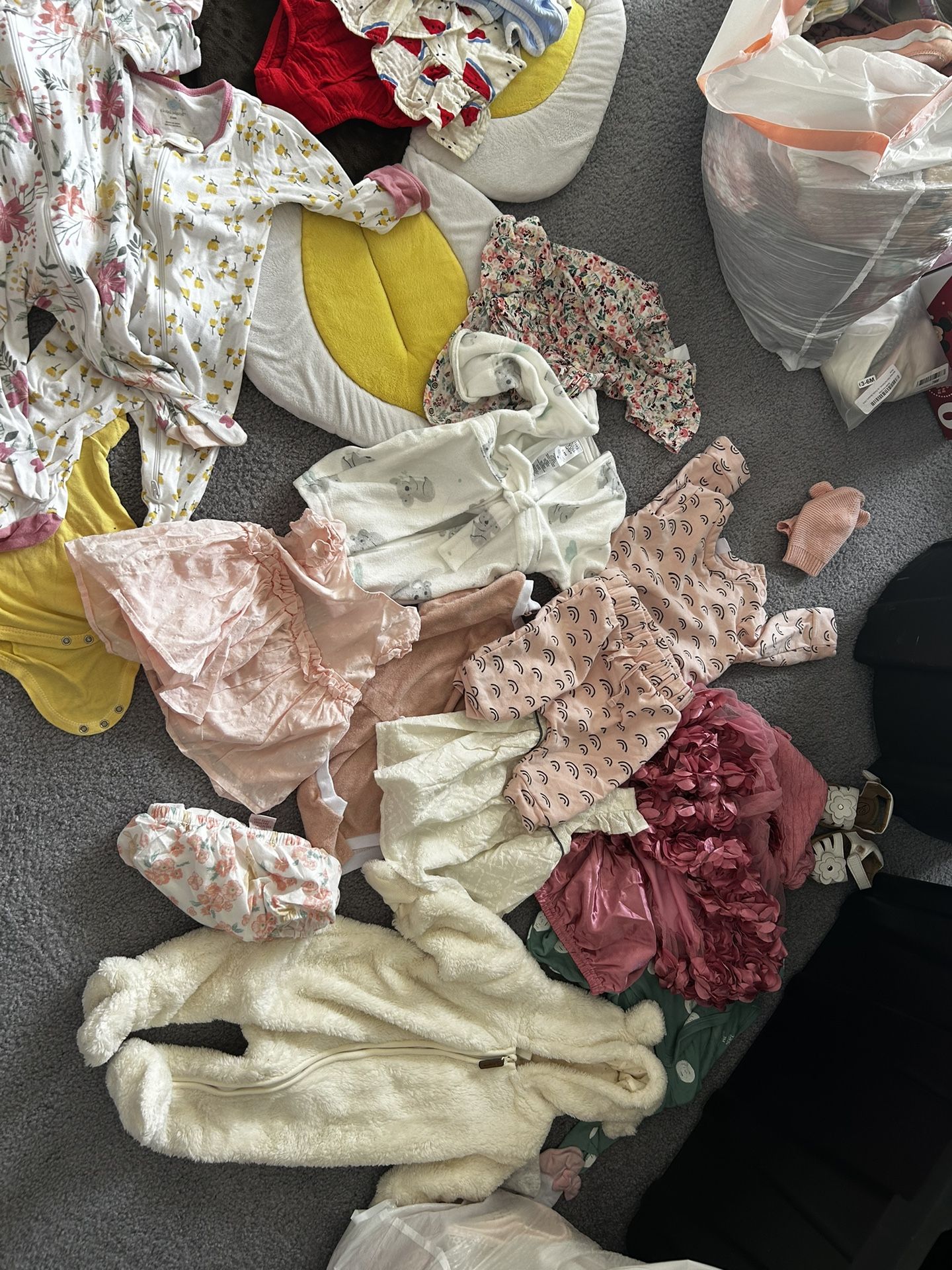 3-9 Moths Baby Girl Clothes 