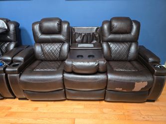 Two Electric Power Reclining Loveseats – $650 OBO