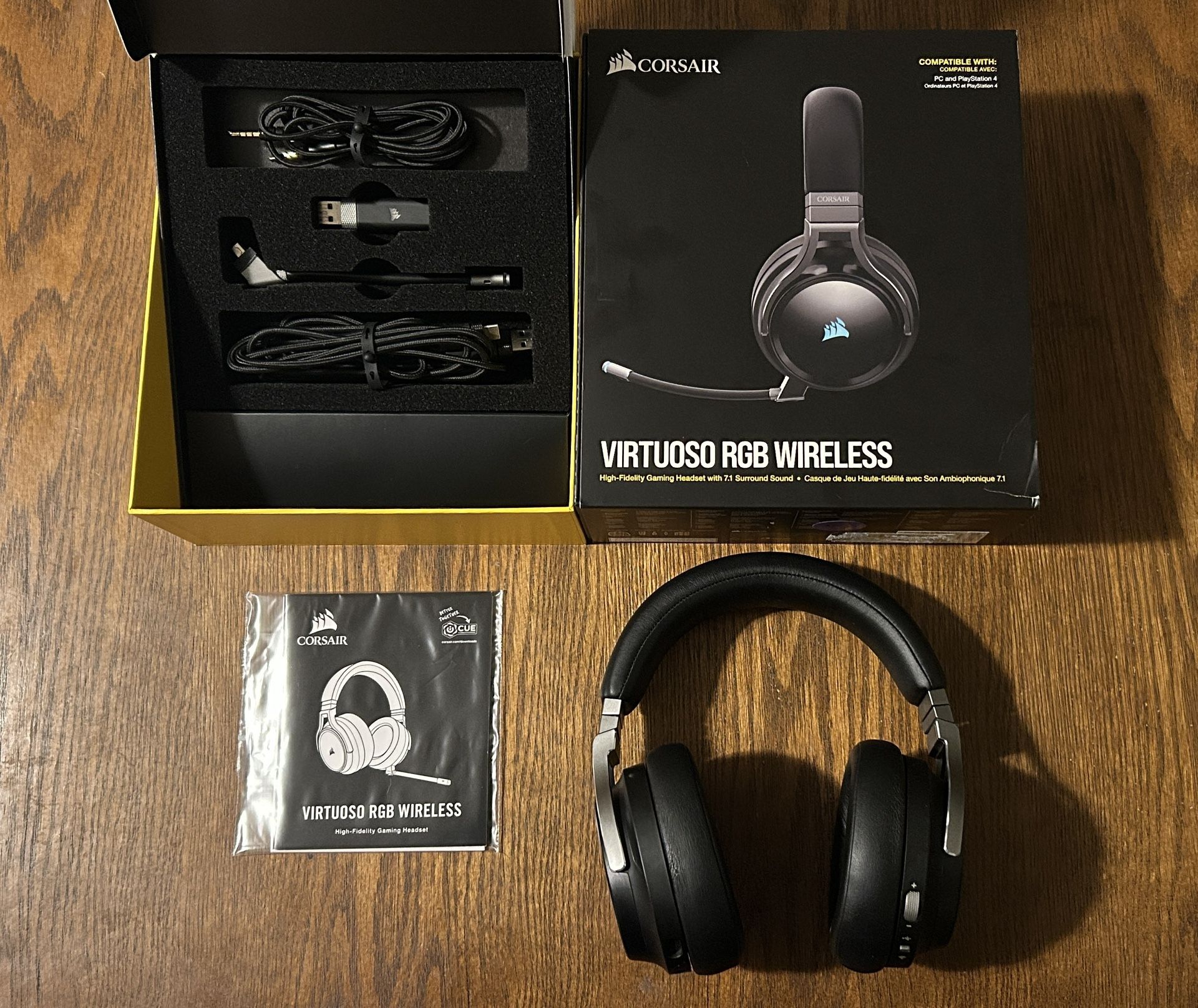 Corsair Virtuoso RGB Wireless Gaming Headset