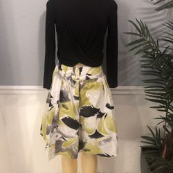 Worthington Sz 4 Woman Skirt Multi-Color