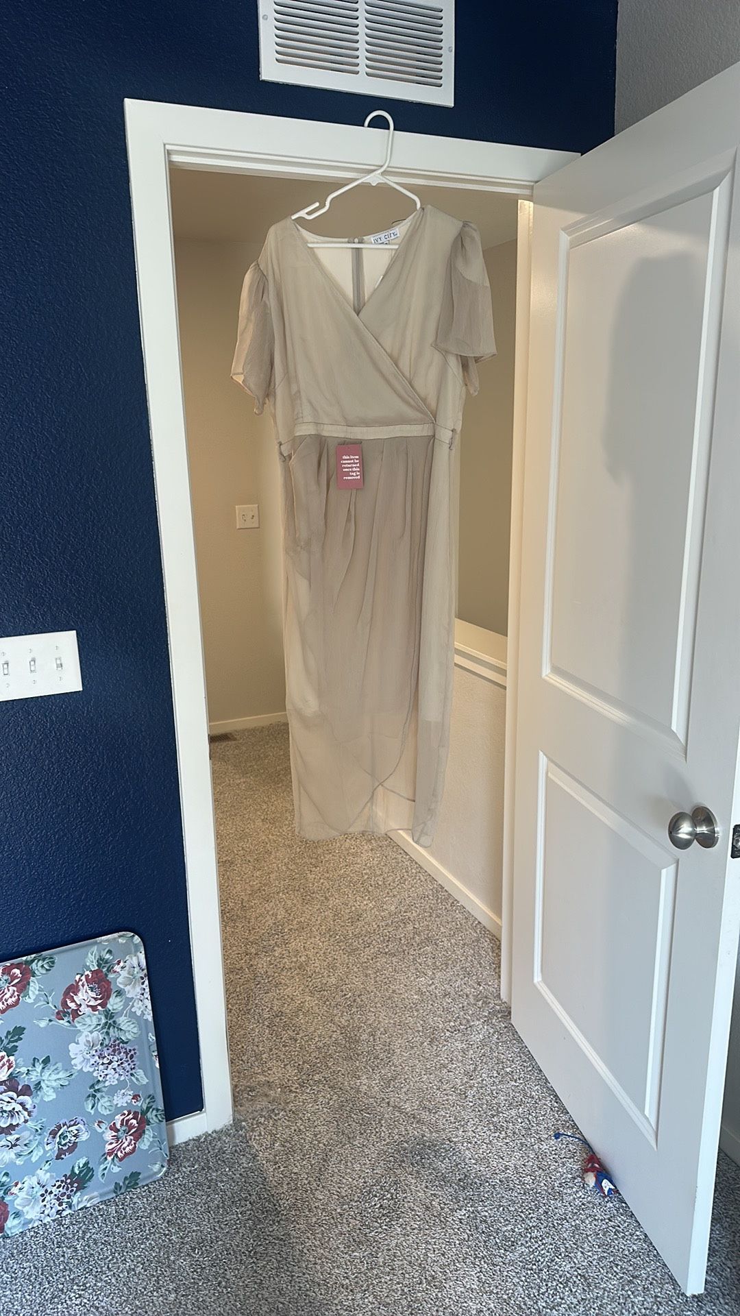 Tan Wedding Guest/Bridesmaid Dress