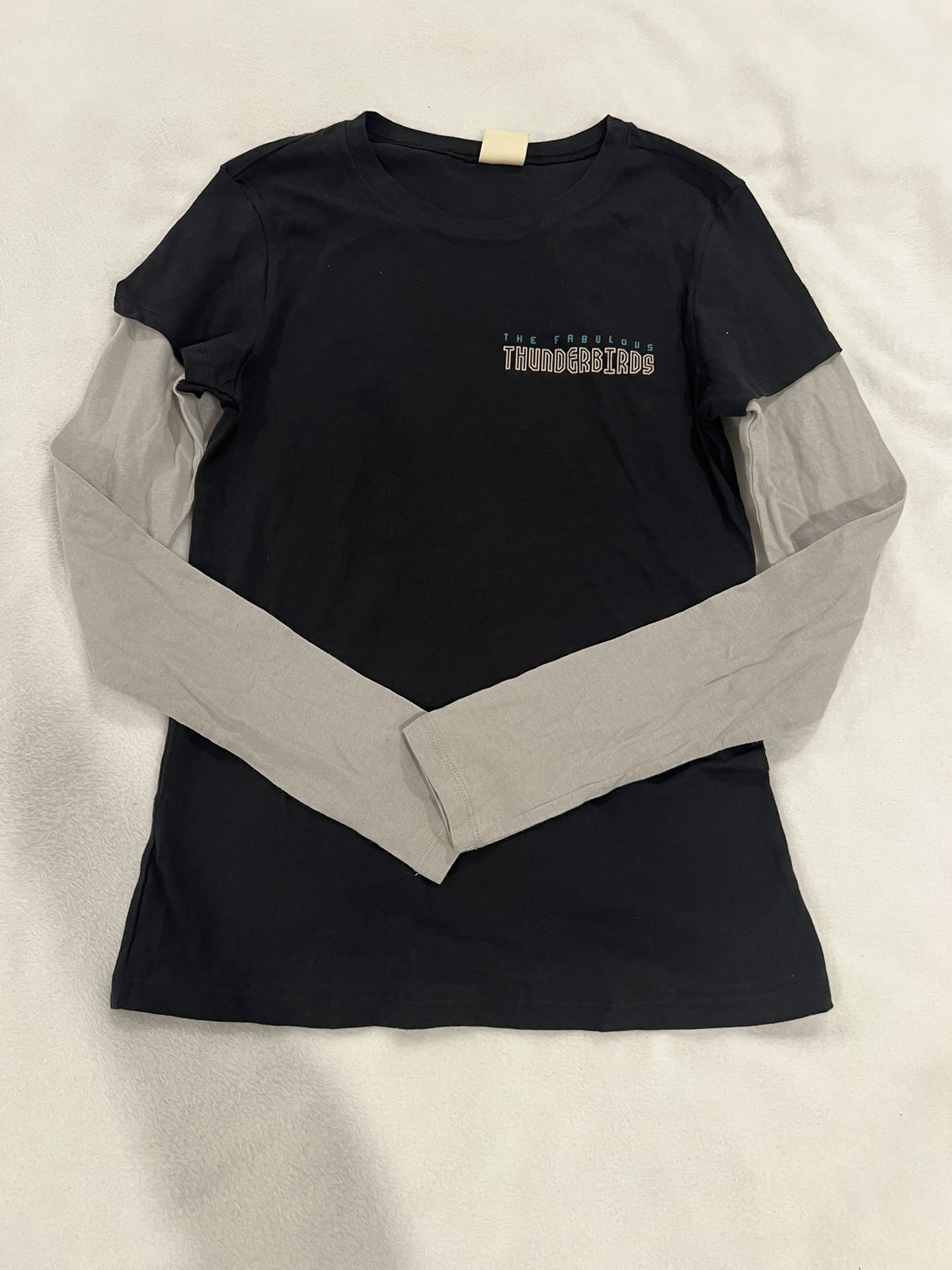 Black and Gray Men’s Long Sleeve Shirt Size S By Disney