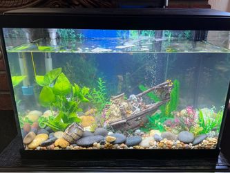 TOP FIN 20 GALLON FISH TANK - Like New