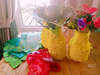 Decoracion para fiesta hawaiana , todo nuevo :)