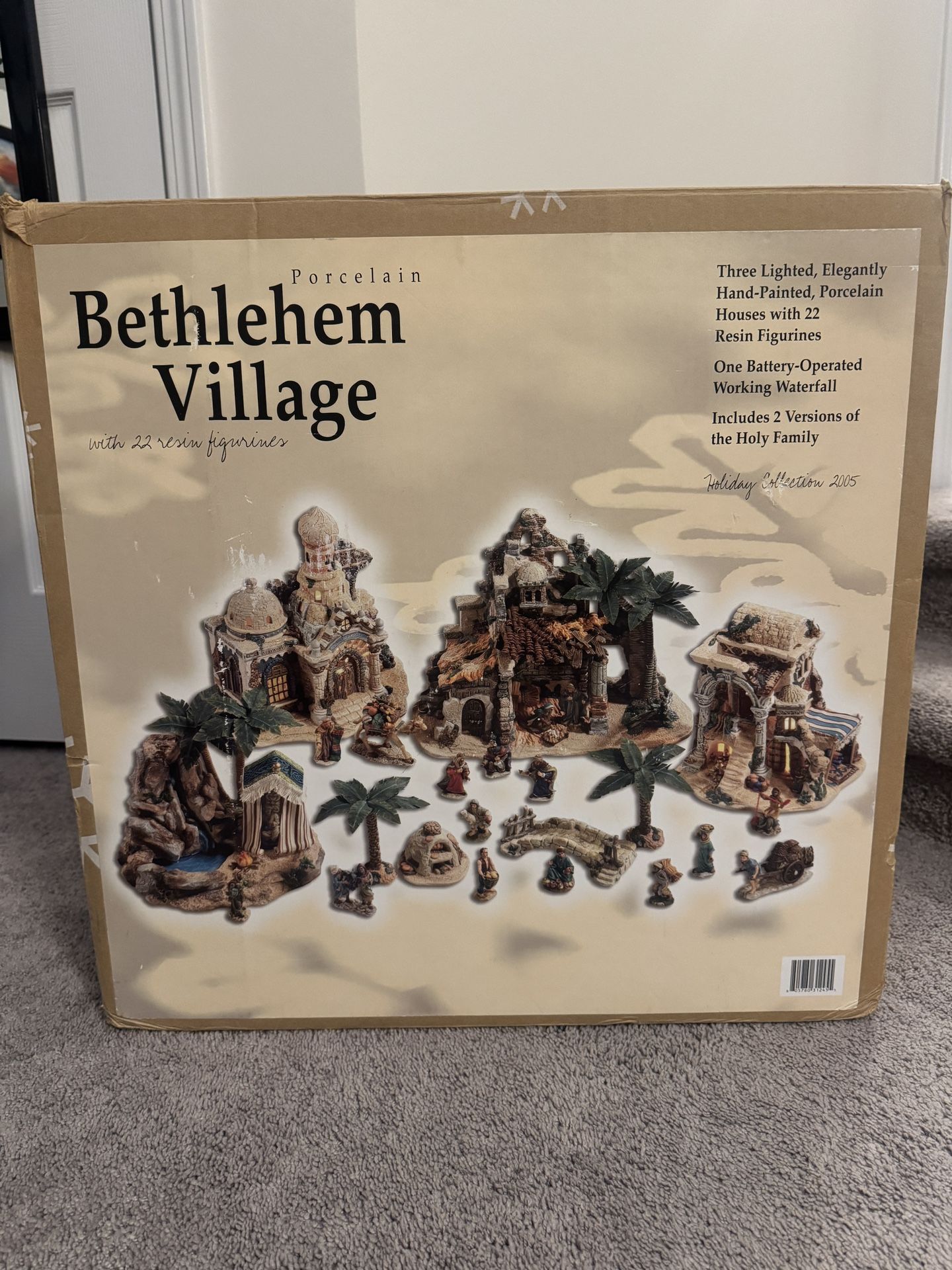 π 32 pc Bethlehem Village Set- Mint Condition β Original Box + Instructions β $250(OBO)