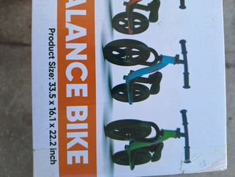 TODDLERS BALANCE BIKE