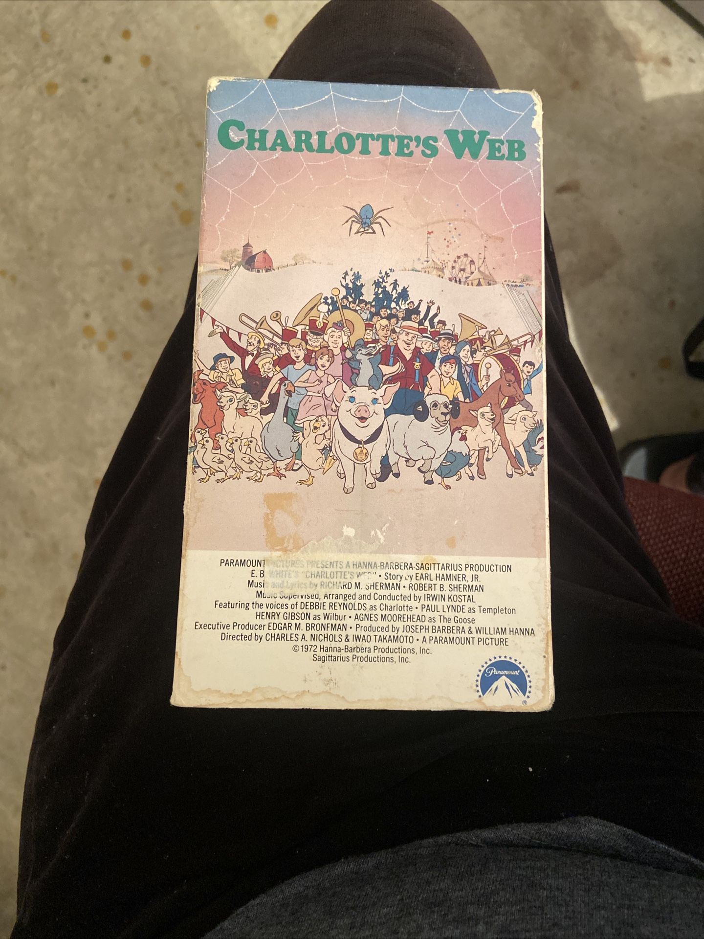 VHS Movie Charlotte’s Web
