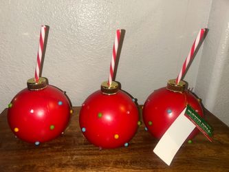 Ornament-Shaped Christmas Tumblers