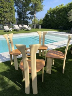 Four Pierre Cardin Design Chairs for Roche Bobois, 70's