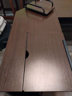 L-shaped corner desk