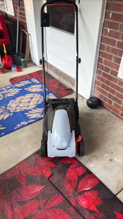 Litheli 13-Inch Cordless Electric Lawn Mower, 20V, Brushless Motor, Lightweight Push Mower with 5.0Ah Battery