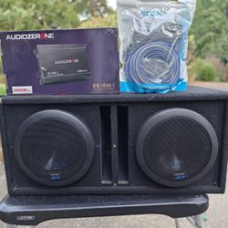 Alpine Type S 10s Ported Box New Amp And Wiring Kit