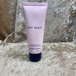 My Way Giorgio Armani Moisturizing Perfumed Body Lotion 2.5 Fl. Oz. Travel Size