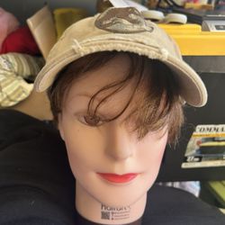 Universal Studios Jurassic Park Logo Khaki Adult Cap Baseball Hat as is