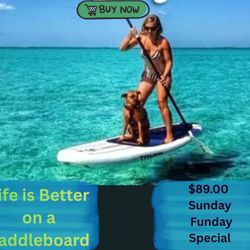 Not New Paddleboard Seeks New Owner