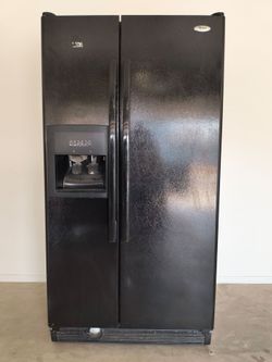 Whirlpool Black Side by Side Refrigerator