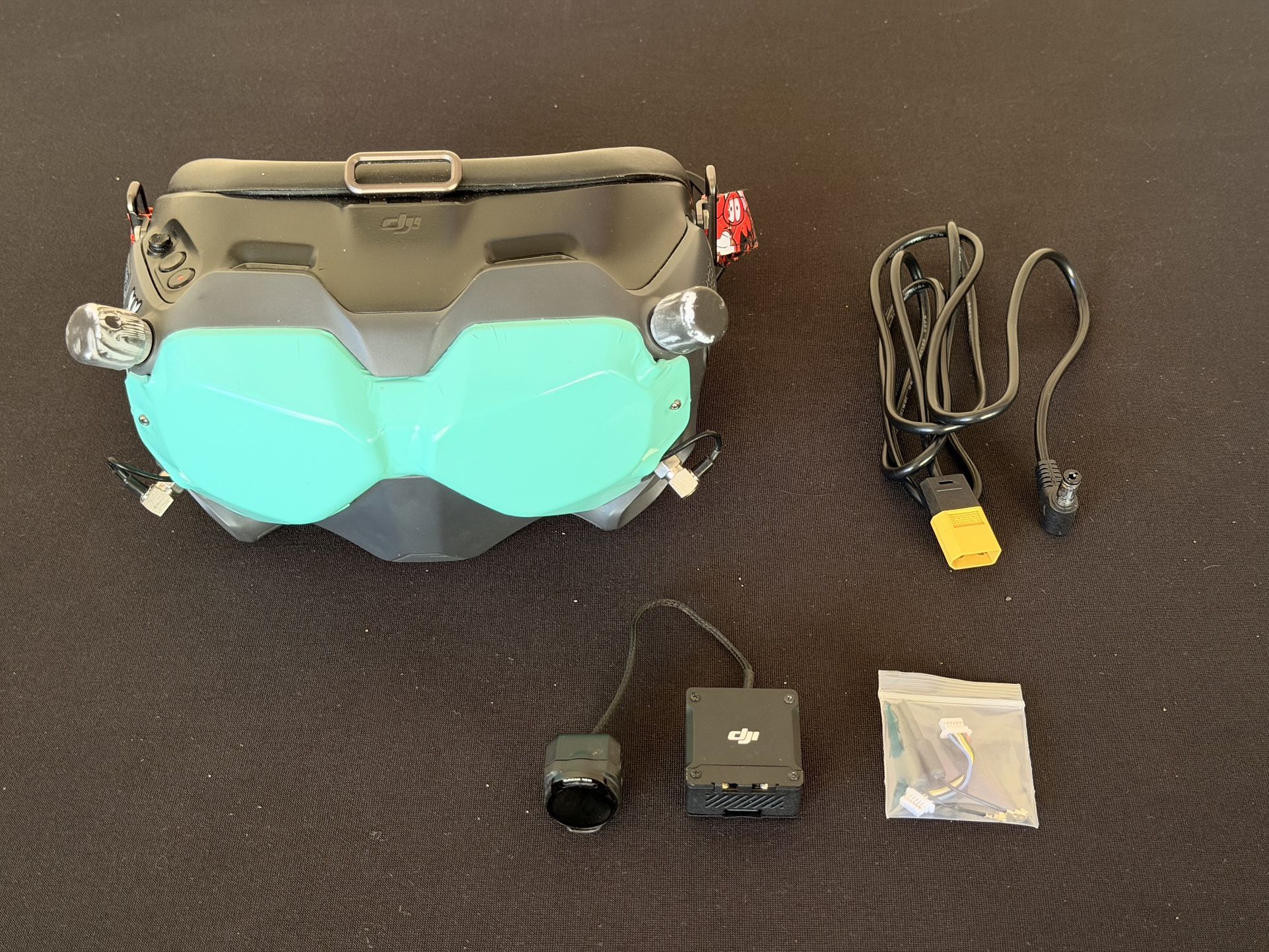 DJI 2v Goggles With Iflight Crystal Antenna