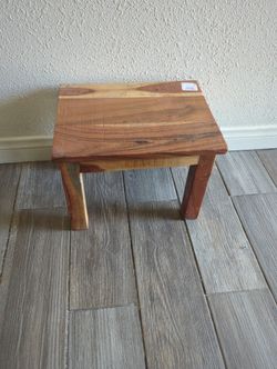 All Wood Mini Table