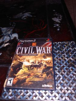 PS2 Civil War game