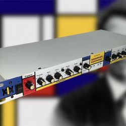 Rare! Y2K XIX (Nineteen) CP1902 Dual Mono VCA Compressor Limiter ‘Mondrian Faceplate’