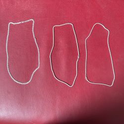 Sterling Silver Chains 