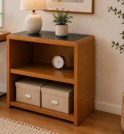 Vintage Oak Side Table