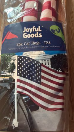 USA Car Flags